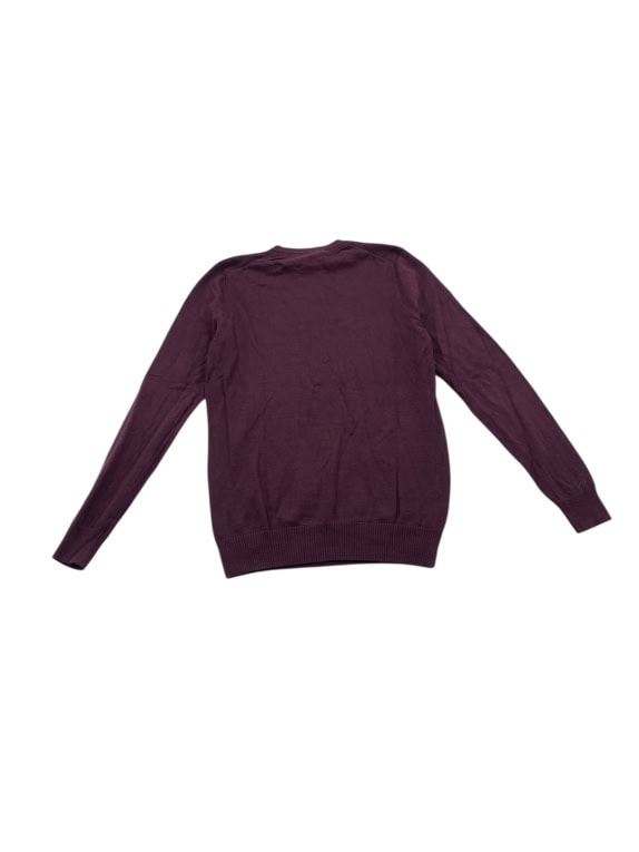 VINTAGE LYLE & SCOTT ΠΛΕΚΤΗ ΜΠΛΟΥΖΑ ΜΕ ΛΑΙΜΟΚΟΨΗ ΜΠΟΡΝΤΟ ΑΝΔΡΙΚΗ S