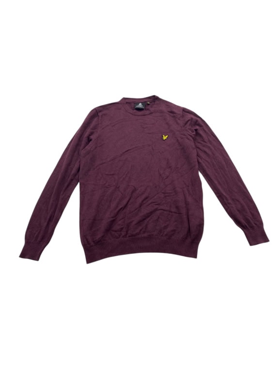VINTAGE LYLE & SCOTT ΠΛΕΚΤΗ ΜΠΛΟΥΖΑ ΜΠΟΡΝΤΟ ΑΝΔΡΙΚΗ L