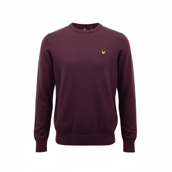 VINTAGE LYLE & SCOTT ΠΛΕΚΤΗ ΜΠΛΟΥΖΑ ΜΠΟΡΝΤΟ ΑΝΔΡΙΚΗ L