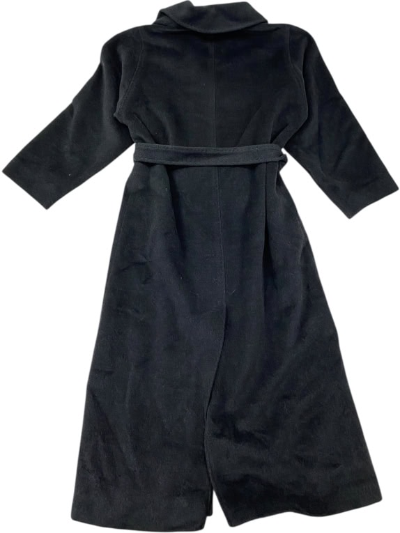 VINTAGE MARELLA CAPPOTTO LUNGO NERO M/L