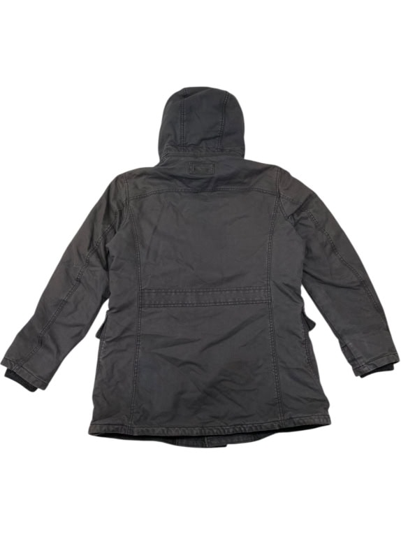 VINTAGE MARLBORO CLASSICS ΓΚΡΙ JACKET ΜΕ ΚΟΥΚΟΥΛΑ L