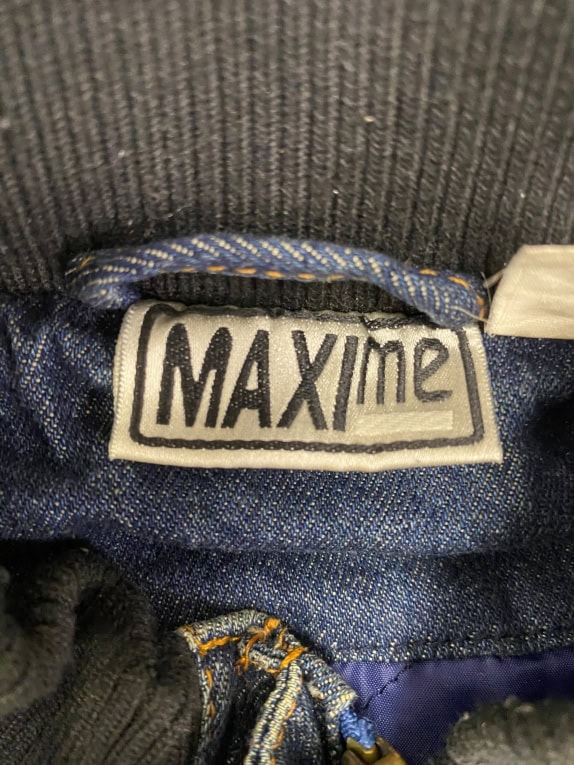 GIACCA 1990s DI JEANS VINTAGE MAXIME M/L