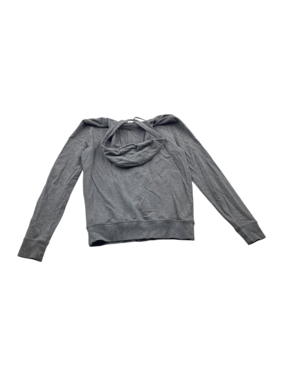 VINTAGE MICHAEL KORS HOODED ZIP UP JACKET LOGO GREY WOMEN S