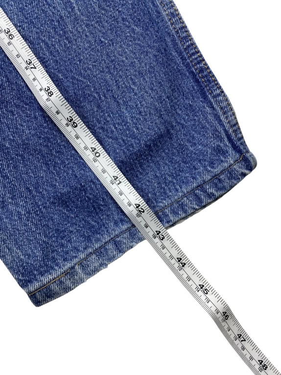 VINTAGE MOSCHINO JEANS DENIM PANTS STRAIGHT FIT BLUE MEN S