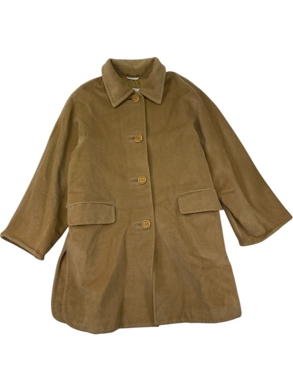 VINTAGE BEIGE LONG COAT XL/XXL