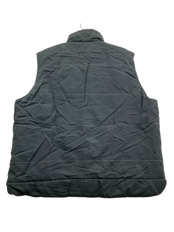 VINTAGE MURPHY & NYE SAILWEAR GILET SMANICATO CON BOTTONI NERO DA UOMO L