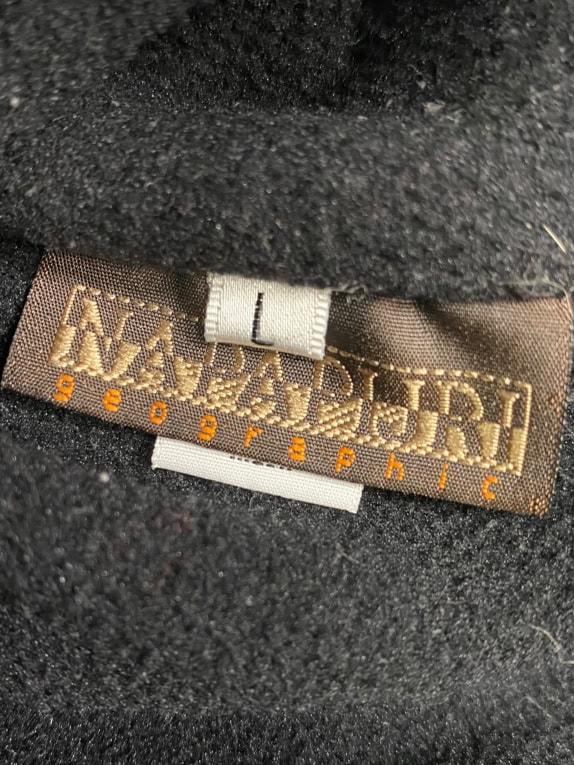 VINTAGE NAPAPIJRI ΜΠΛΕ ΜΠΟΥΦΑΝ L