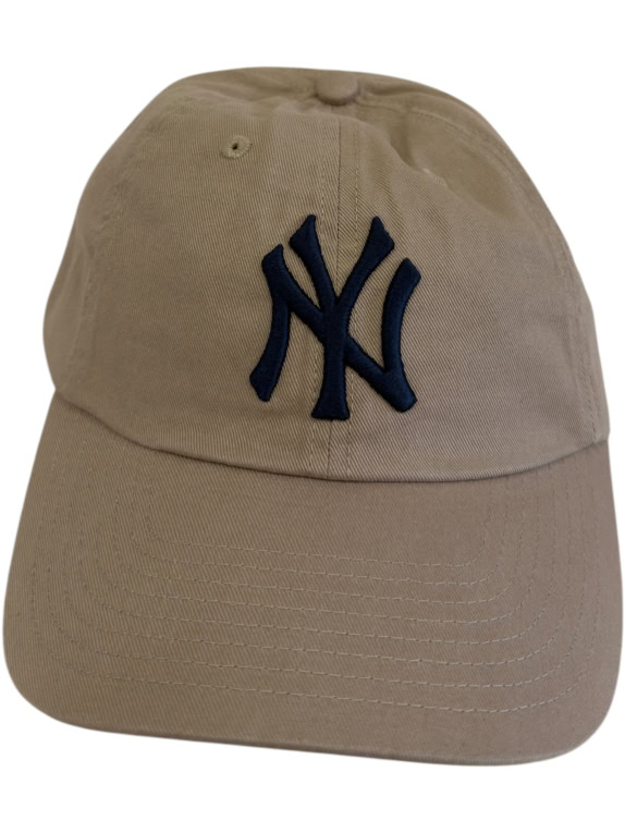 CAPPELLO BEIGE VINTAGE NEW YORK YANKEES TAGLIA UNICA
