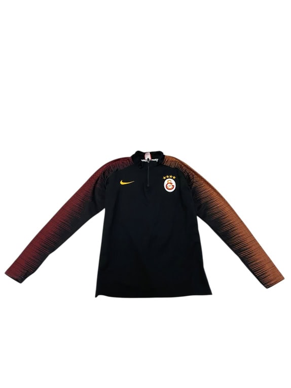 VINTAGE NIKE GALATASARAY DRILL TOP ΜΕ ΦΕΡΜΟΥΑΡ ΜΑΥΡΟ ΠΟΡΤΟΚΑΛΙ ΑΝΔΡΙΚΟ L