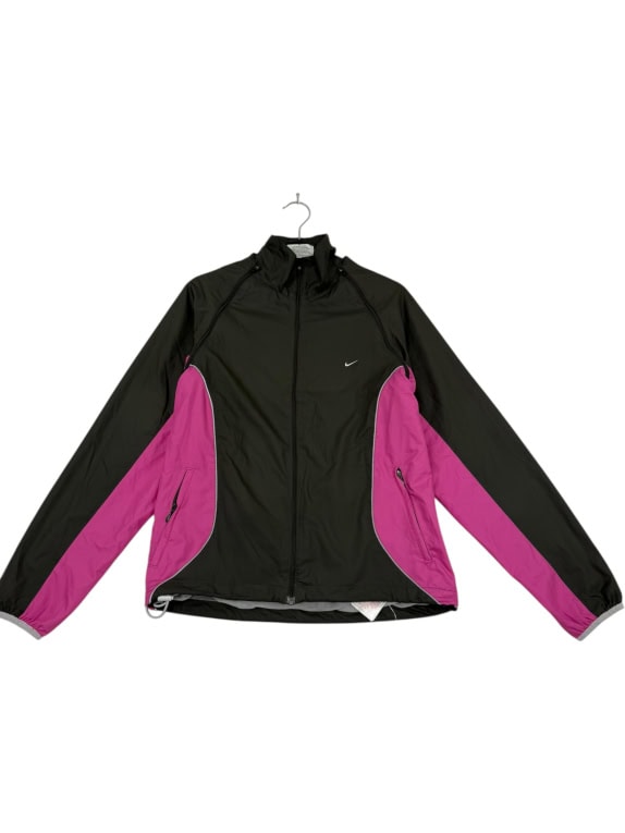 VINTAGE NIKE GOLF ΓΥΝΑΙΚΕΙΟ ΑΝΤΙΑΝΕΜΙΚΟ ΣΚΟΥΡΟ ΓΚΡΙ & ΦΟΥΞΙΑ