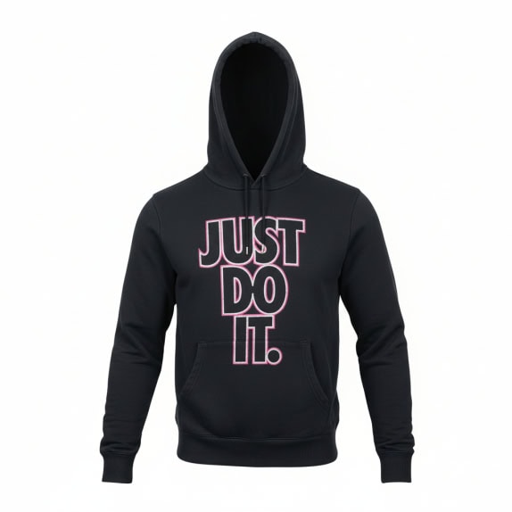 FELPA NIKE VINTAGE THE ATHLETIC DEPT JUST DO IT BLU DA DONNA XL