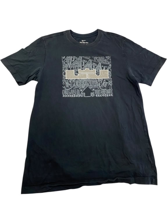 VINTAGE NIKE LEBRON T-SHIRT UOMO A MANICHE CORTE M