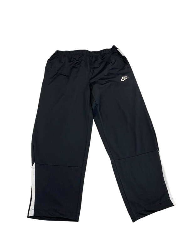 VINTAGE NIKE BLACK TRACK PANTS XXL