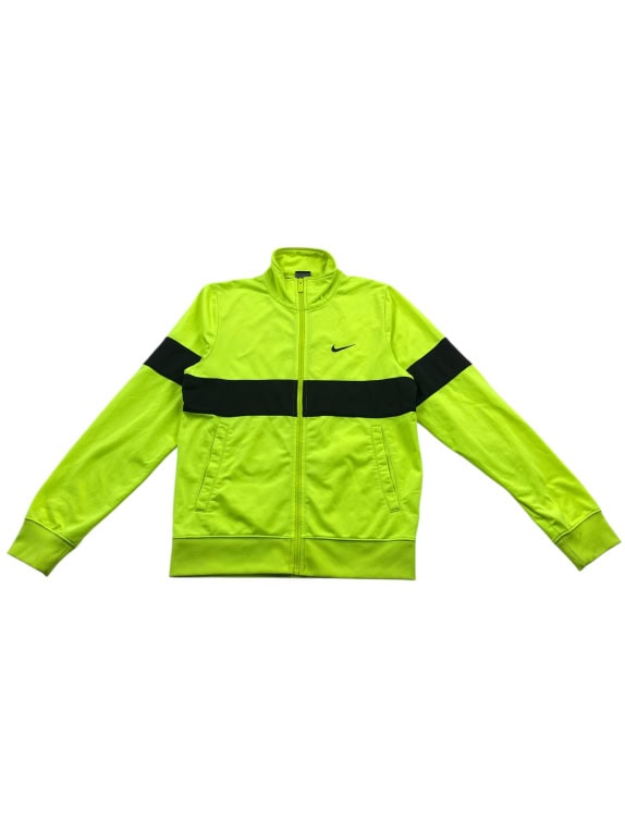 GIACCA TRACK TOP NIKE VINTAGE GIALLO NEON UOMO S/M