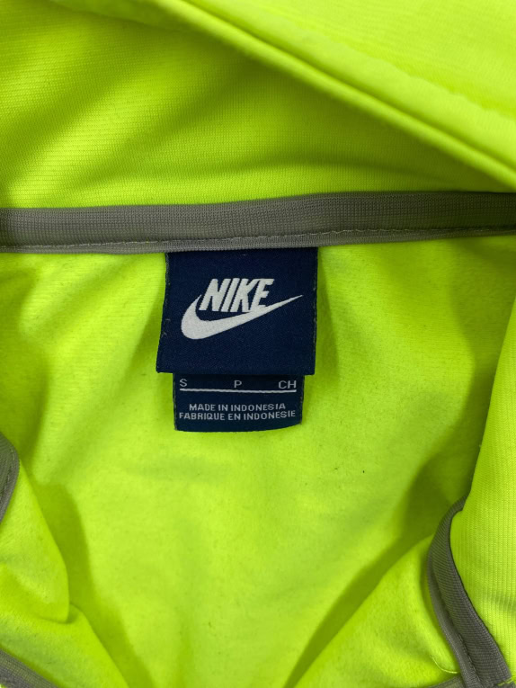 GIACCA TRACK TOP NIKE VINTAGE GIALLO NEON UOMO S/M