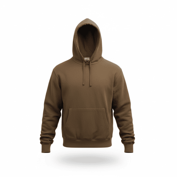 VINTAGE OBEY HOODIE ΚΑΦΕ ΑΝΔΡΙΚΟ XL