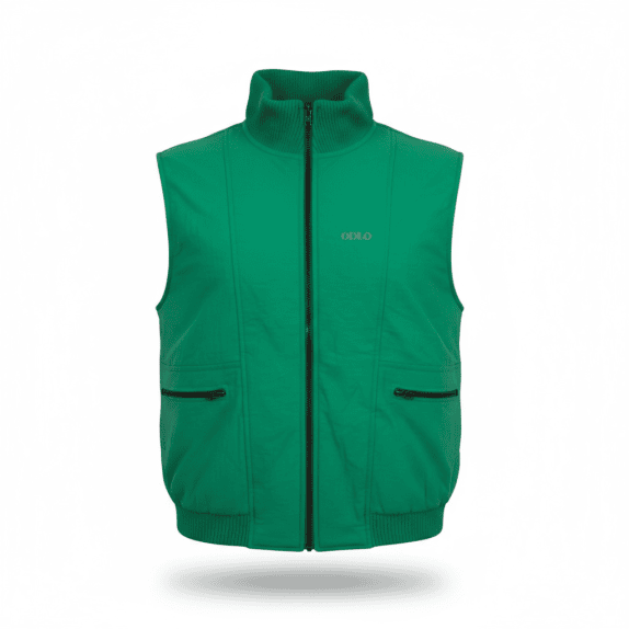 VINTAGE ODLO GREEN VEST/SLEEVELESS JACKET L/XL