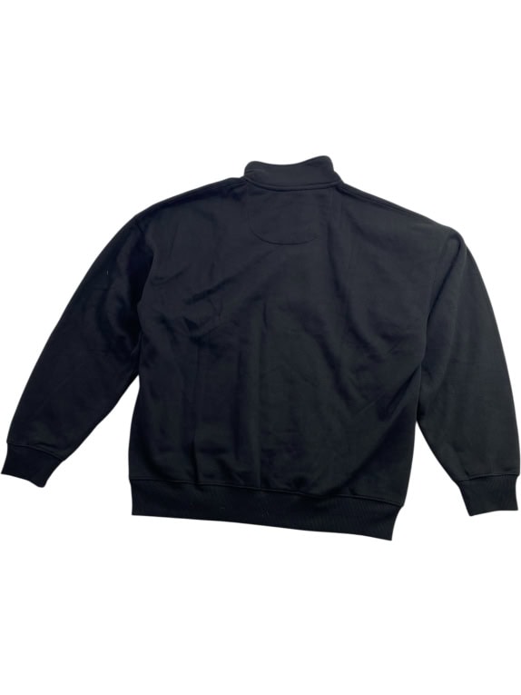 VINTAGE ONLY & SONS 1/4 ZIP SWEATSHIRT BLACK MEN'S L