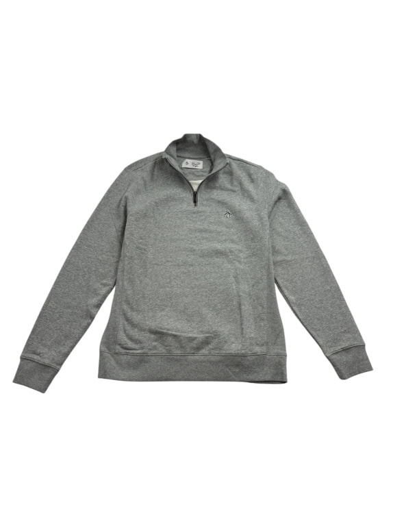 VINTAGE ORIGINAL PENGUIN ΦΟΥΤΕΡ ΜΕ ΦΕΡΜΟΥΑΡ ΣΤΟ ΛΑΙΜΟ LOGO ΓΚΡΙ ΑΝΔΡΙΚΟ L