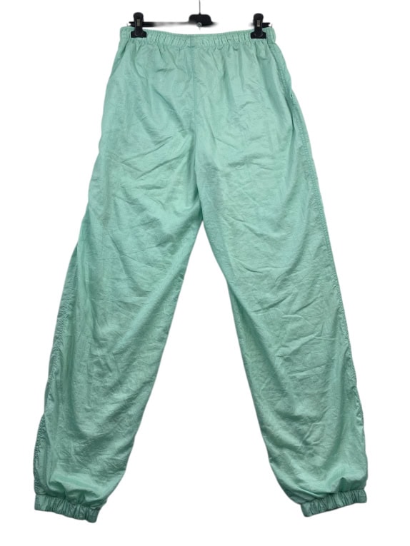 VINTAGE ΠΑΝΤΕΛΟΝΙ ΦΟΡΜΑΣ NYLON WIND BREAKER MINT GREEN ΑΝΔΡΙΚΟ L