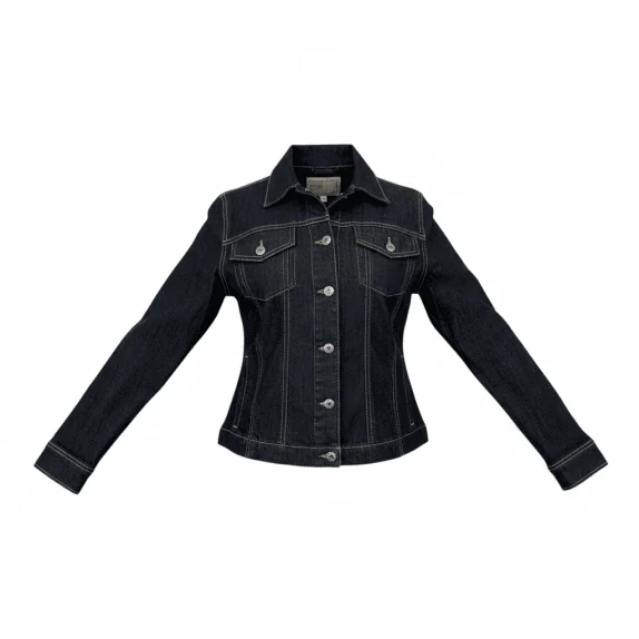 y2k VINTAGE PER TE AKTIVE by KRIZIA GIACCA DI JEANS - L/XL