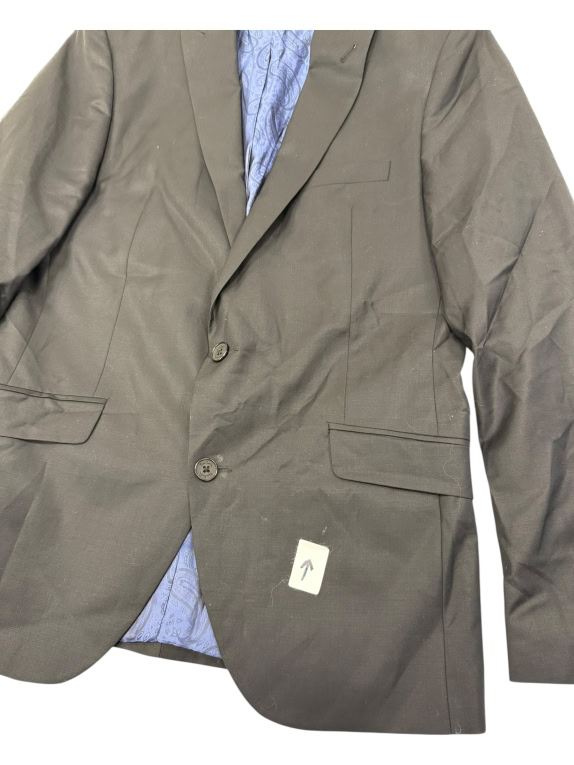 VINTAGE PIERRE CARDIN GIACCA SLIM FIT NERA S
