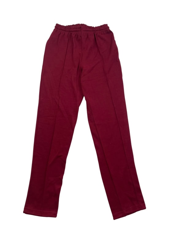 Vintage Polizia Tracksuit Set Burgundy Unisex L