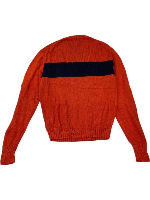 VINTAGE POLO BY RALPH LAUREN ΠΛΕΚΤΗ ΜΠΛΟΥΖΑ ΠΟΡΤΟΚΑΛΙ M