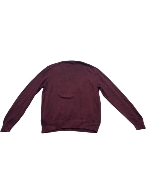 VINTAGE POLO RALPH LAUREN ΠΛΕΚΤΟ ΠΟΥΛΟΒΕΡ ΛΟΓΟΤΥΠΟ ΜΠΟΡΝΤΟ ΑΝΔΡΙΚΟ XL