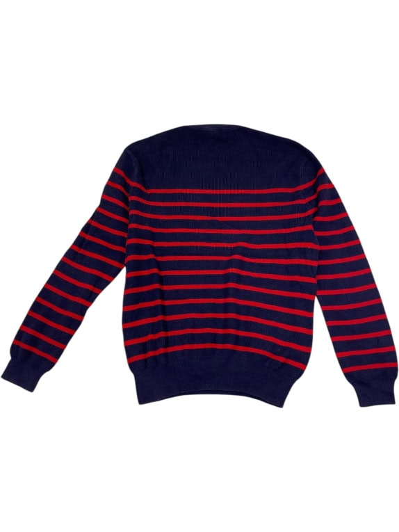VINTAGE POLO RALPH LAUREN STRIPED KNIT SWEATER M