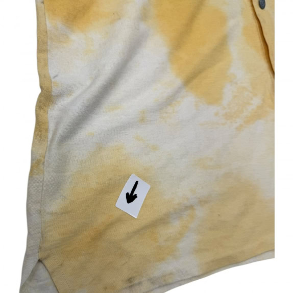 VINTAGE Πουκάμισο Benito Tie-Dye Γεωμετρικό Pattern - L