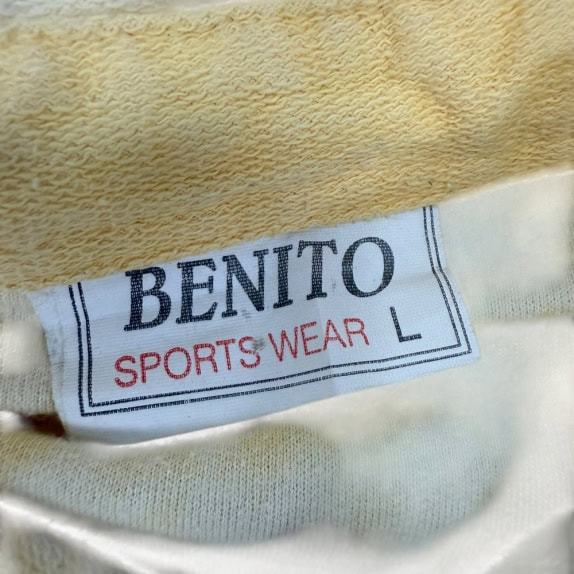 VINTAGE Πουκάμισο Benito Tie-Dye Γεωμετρικό Pattern - L