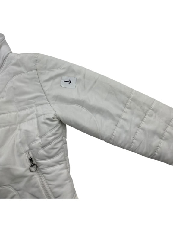 VINTAGE PUMA JACKET WITH ZIP WHITE WOMEN S