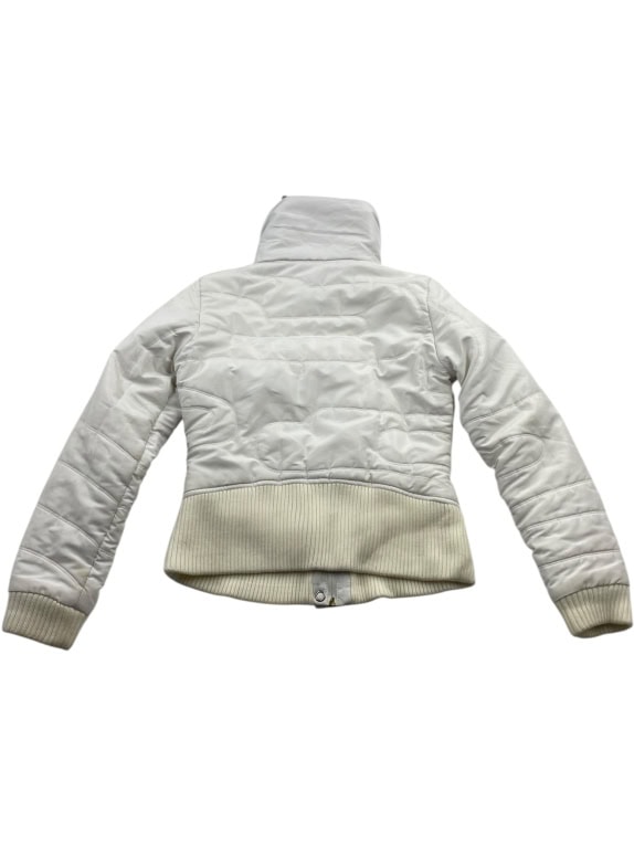 VINTAGE PUMA JACKET WITH ZIP WHITE WOMEN S