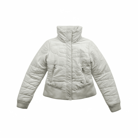 VINTAGE PUMA ΜΠΟΥΦΑΝ ΜΕ ΦΕΡΜΟΥΑΡ ΛΕΥΚΟ ΓΥΝΑΙΚΕΙΟ S