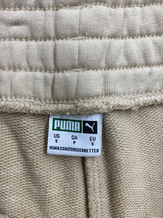 VINTAGE PUMA ΠΑΝΤΕΛΟΝΙ ΦΟΡΜΑΣ ΜΕ ΚΕΝΤΗΜΕΝΟ ΛΟΓΟΤΥΠΟ ΜΠΕΖ ΓΥΝΑΙΚΕΙΟ S