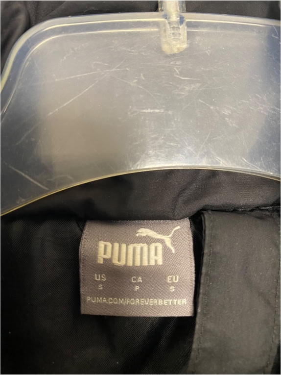 VINTAGE PUMA PUFFER ΜΠΟΥΦΑΝ ΜΕ ΛΟΓΟΤΥΠΟ ΜΑΥΡΟ ΑΝΔΡΙΚΟ S