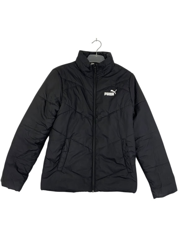 VINTAGE PUMA PUFFER ΜΠΟΥΦΑΝ ΜΕ ΛΟΓΟΤΥΠΟ ΜΑΥΡΟ ΑΝΔΡΙΚΟ S