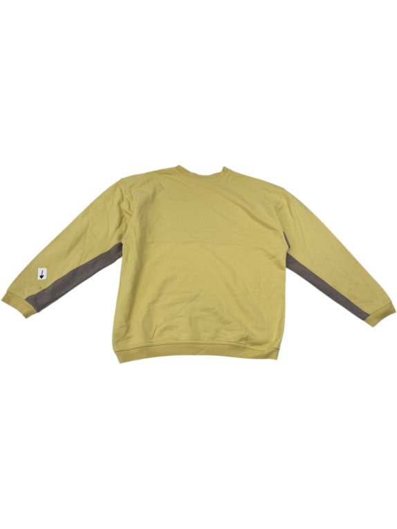 VINTAGE Reebok Authentic Crewneck Φούτερ Αθλητικό με Ρίγα S/M