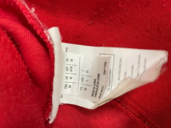 VINTAGE REEBOK FLAG LOGO ΖΑΚΕΤΑ ΜΕ ΚΟΥΚΟΥΛΑ ΑΝΔΡΙΚΟ M