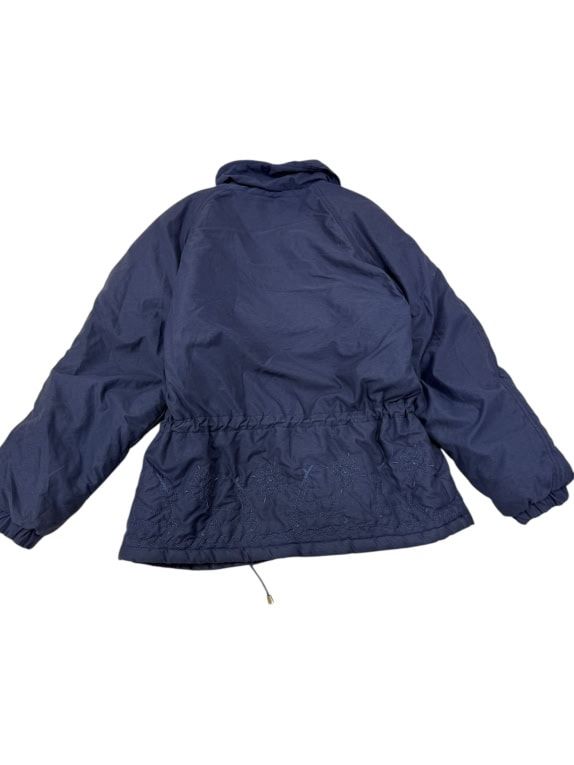 VINTAGE RENE DERBY ANORAK/JACKET NAVY BLUE