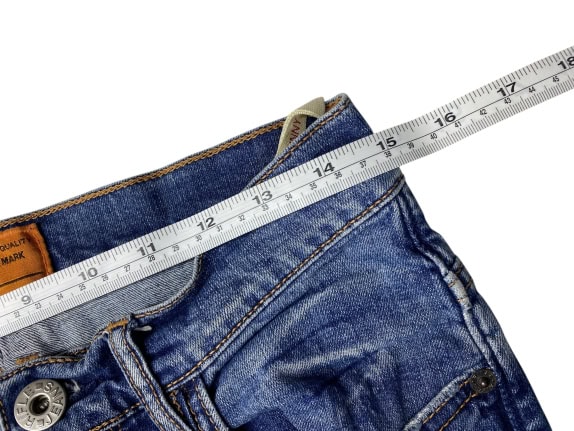 VINTAGE RIFLE JEANS SKINNY ΠΑΝΤΕΛΟΝΙ DENIM ΜΠΛΕ ΓΥΝΑΙΚΕΙΟ XS