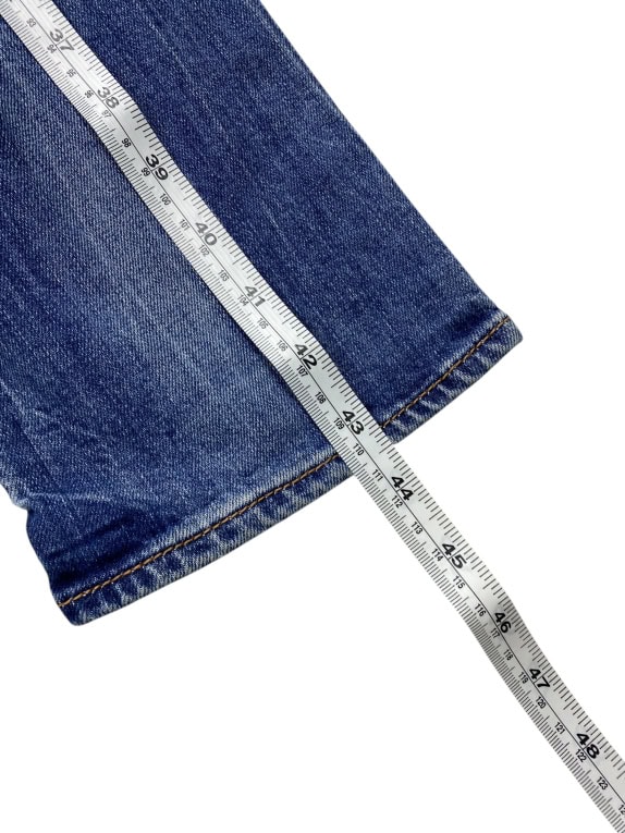 VINTAGE RIFLE JEANS SKINNY ΠΑΝΤΕΛΟΝΙ DENIM ΜΠΛΕ ΓΥΝΑΙΚΕΙΟ XS