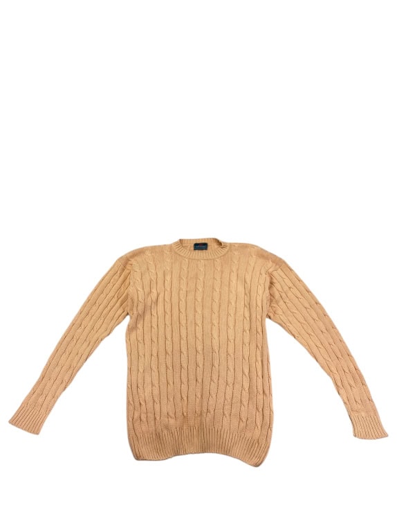 VINTAGE ROBE DI KAPPA ΠΛΕΚΤΟ ΠΟΥΛΟΒΕΡ ΜΕ ΚΟΝΤΙΚΕΣ ΠΛΕΞΟΥΔΕΣ ΜΠΕΖ ΑΝΔΡΙΚΟ L