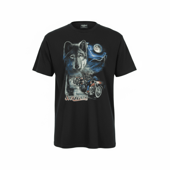 T-SHIRT VINTAGE ROCK EAGLE