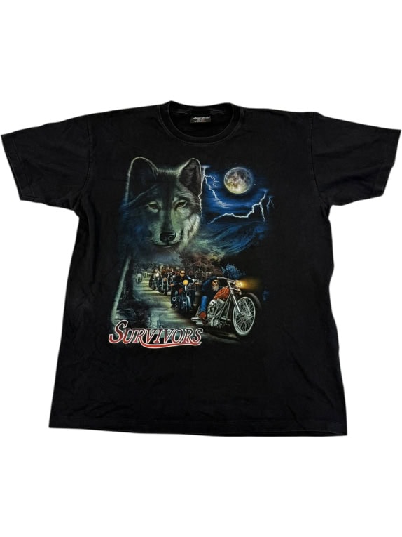 T-SHIRT VINTAGE ROCK EAGLE