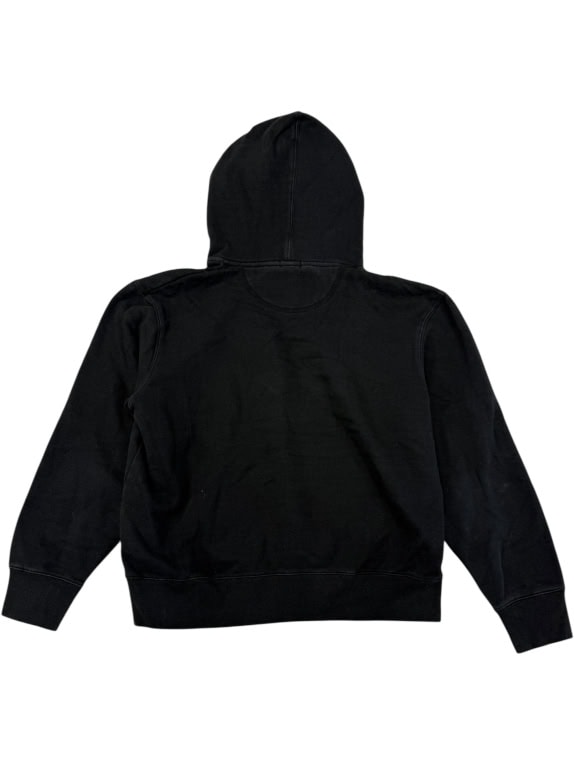 VINTAGE Russell Athletic Black Hoodie (Hooded Sweatshirt) - S