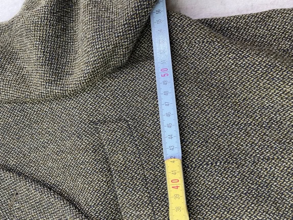 VINTAGE ΣΑΚΑΚΙ ΜΕ ΥΦΑΣΜΑ TEXTURED ΚΑΦΕ ΑΝΤΡΙΚΟ PRE OWNED XL