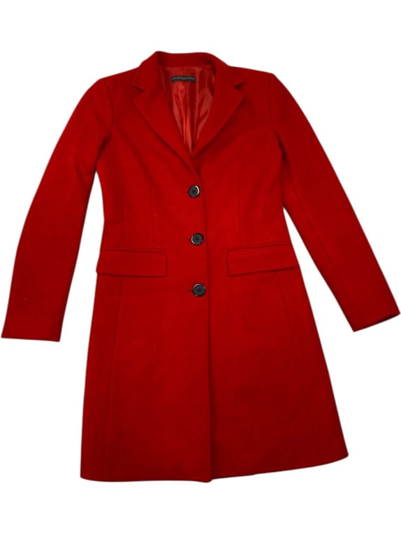 VINTAGE SANDRO FERRONE ROMA RED COAT XS/S