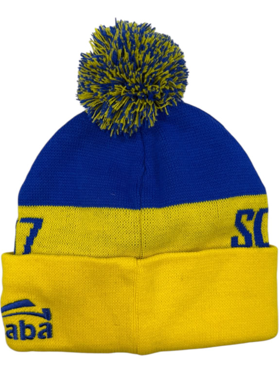 VINTAGE SC SONNBORN WUPPERTAL POM POM BEANIE HAT / BEANIE